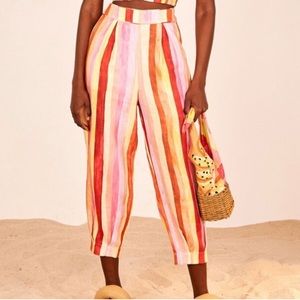 Farm Rio Sunny Stripe Pants